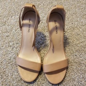 Call it spring tan heels